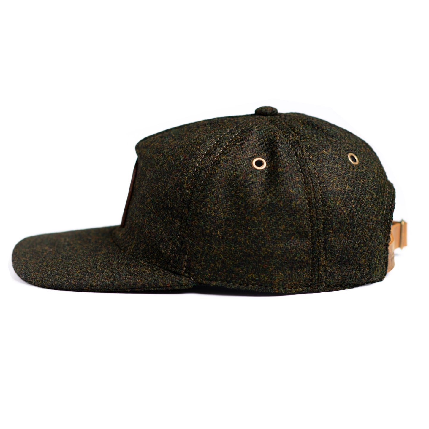 Gorra worker de paño verde - The Mountain Atelier