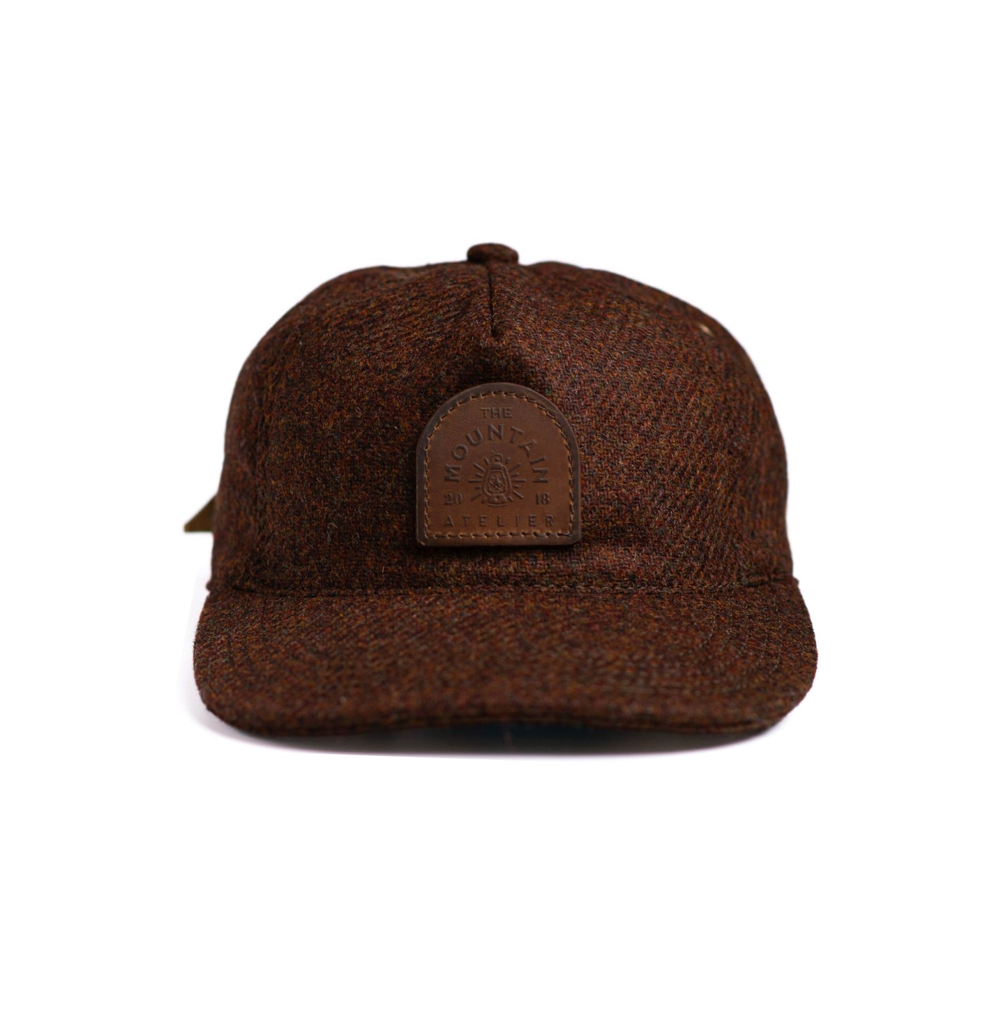 Gorra worker de paño café - The Mountain Atelier