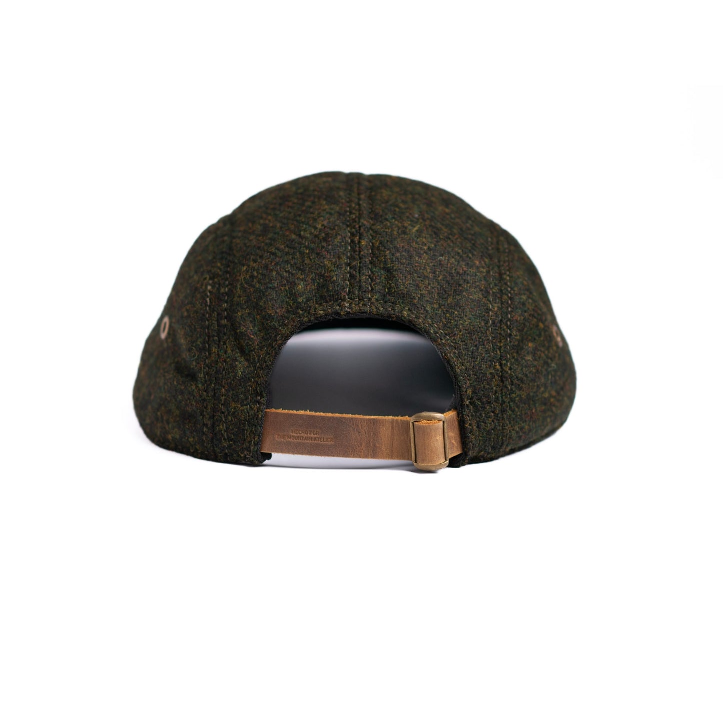 Gorra 5 paneles de paño verde - The Mountain Atelier