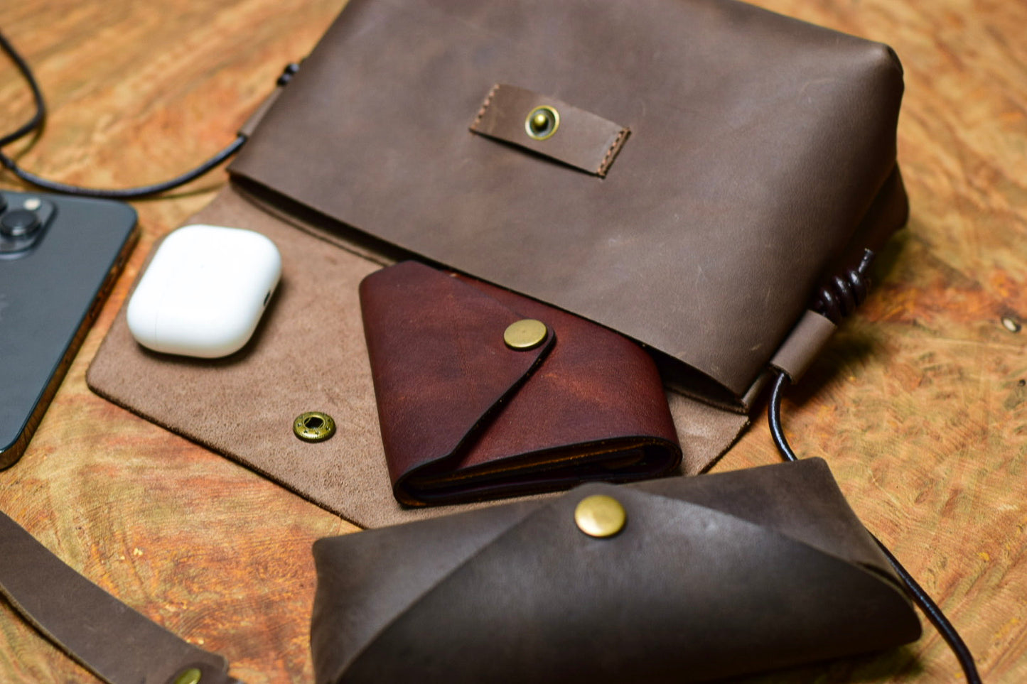 Little bag rach ceniza - The Mountain Atelier