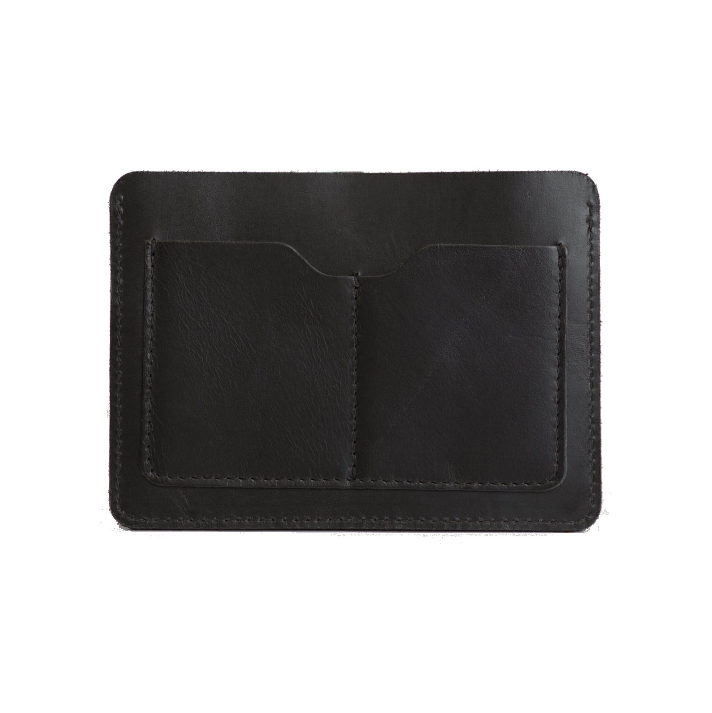 Porta pasaporte sencillo negro - The Mountain Atelier