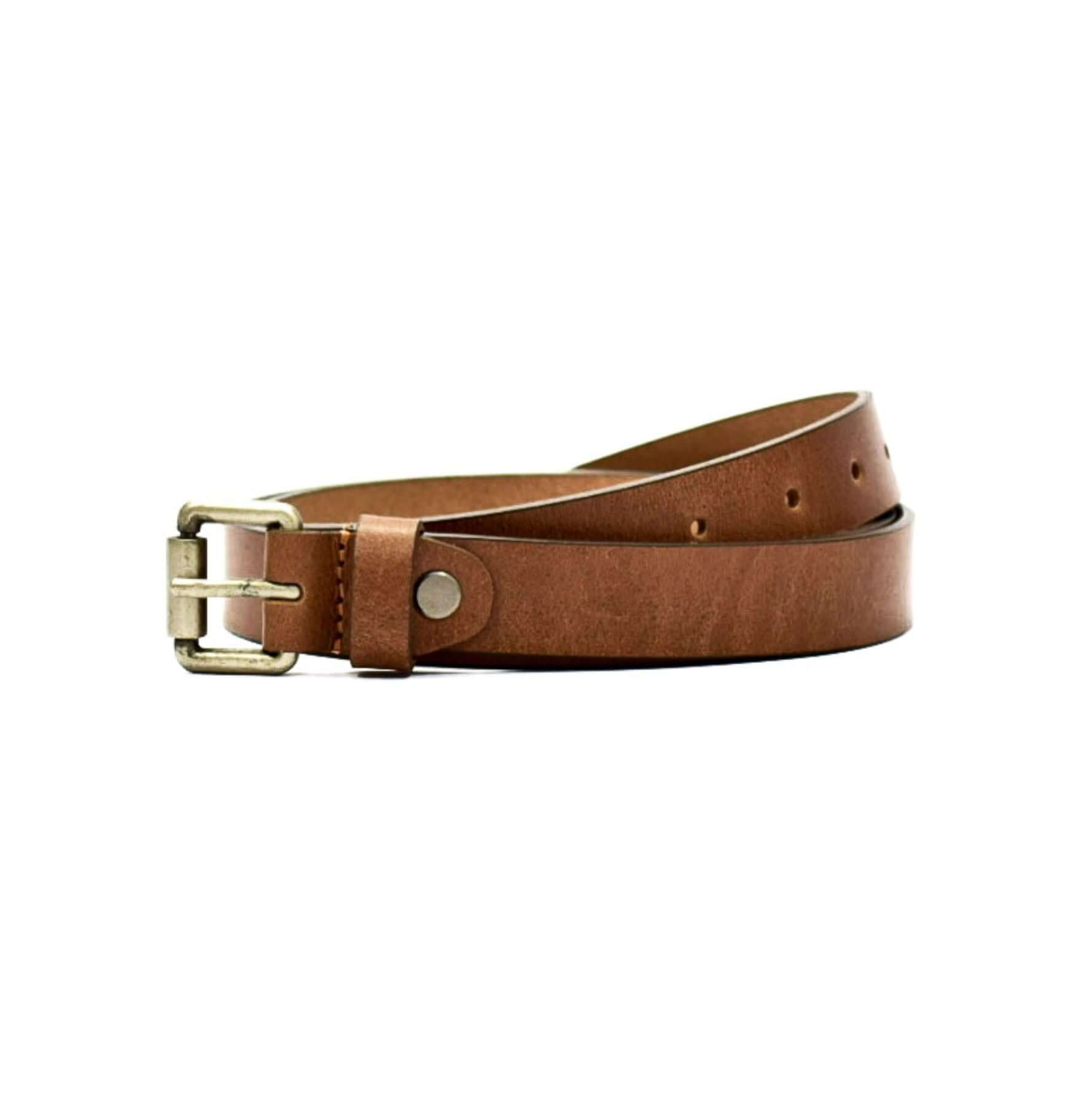 Compra Cinturon de cuero hombre delgado | Mountain Atelier