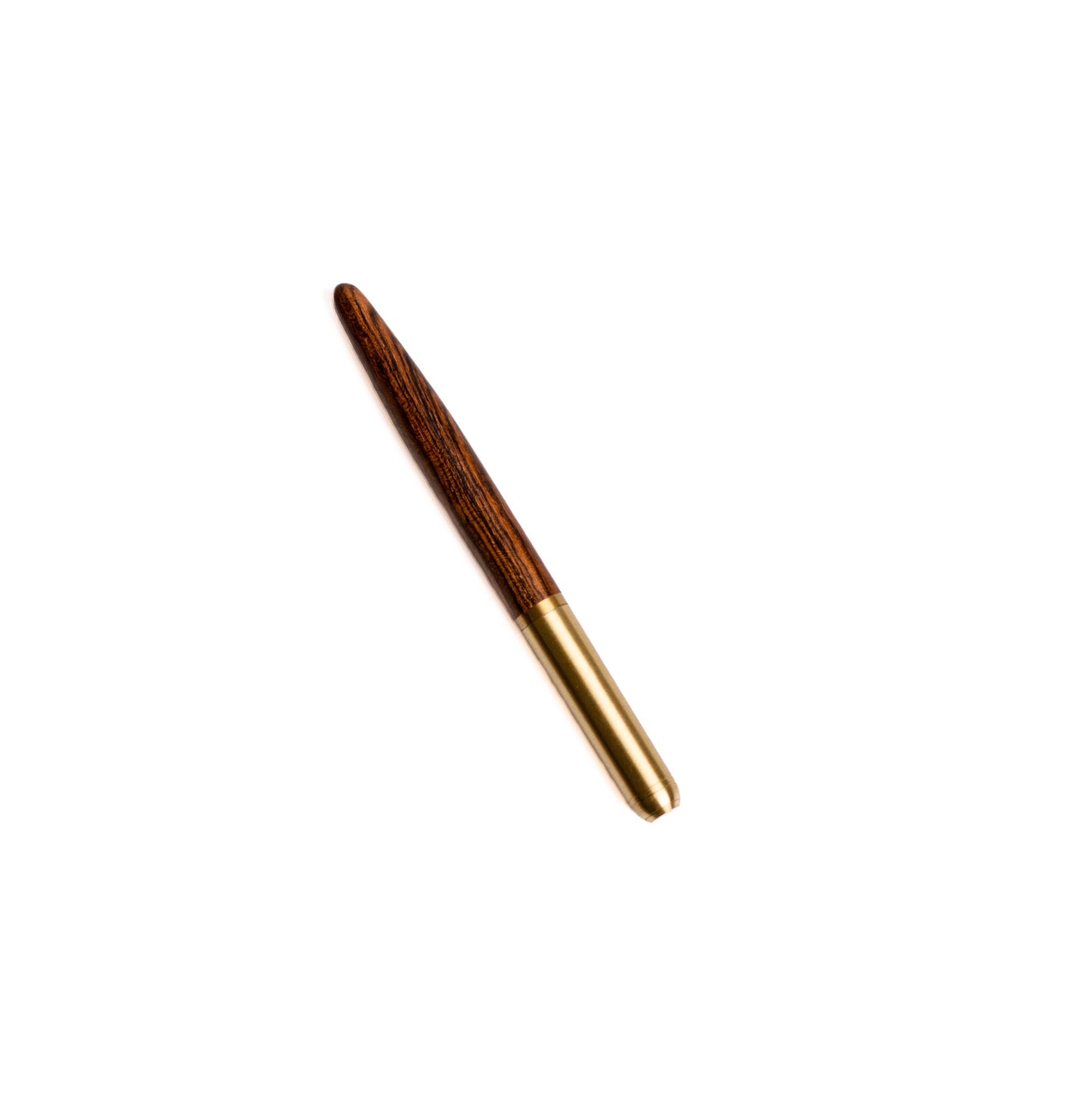 Bolígrafo en madera y latón