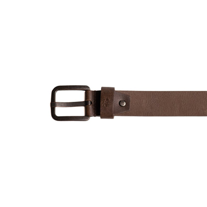 Cinturón hombre british caoba