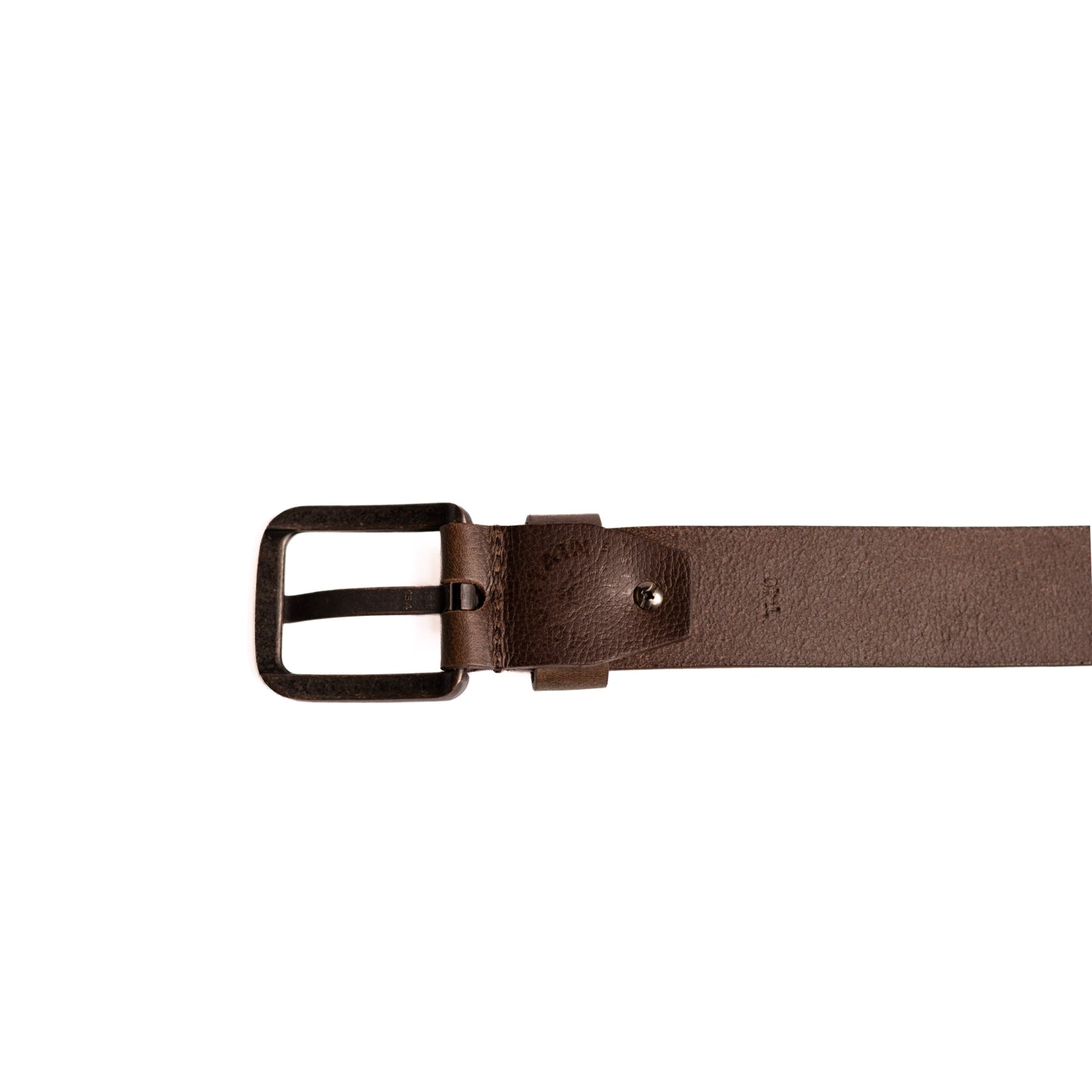 Cinturón hombre british caoba