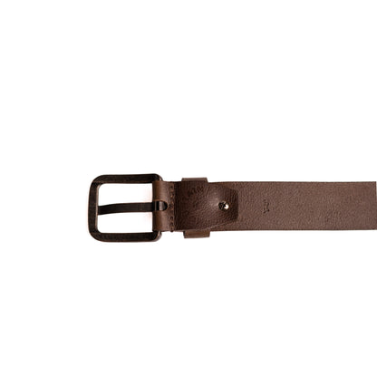 Cinturón hombre british caoba