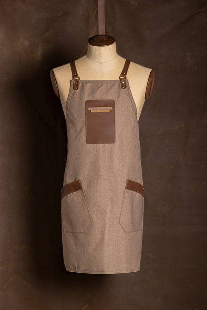 Delantal café vintage