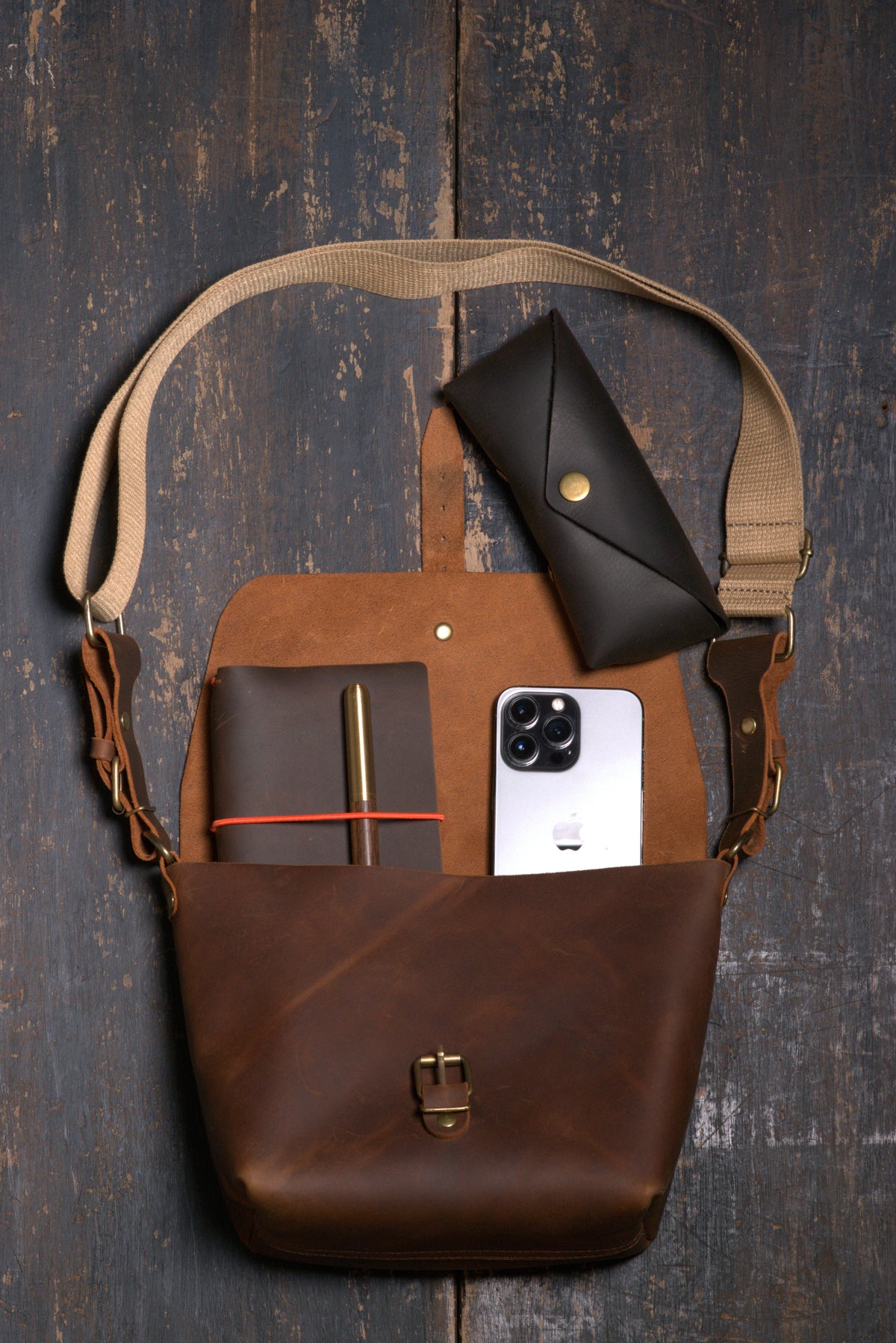 Messenger bag avellana