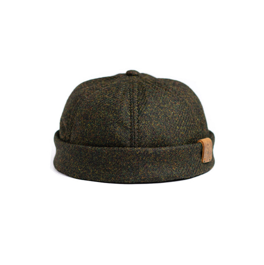 Docker hat en paño verde - The Mountain Atelier