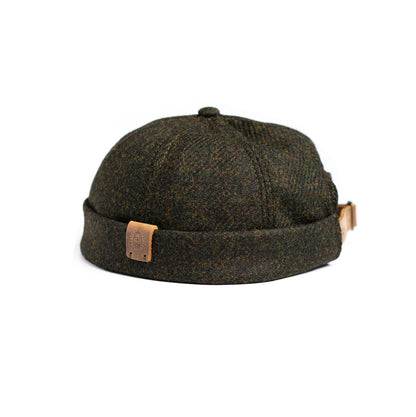 Docker hat en paño verde - The Mountain Atelier