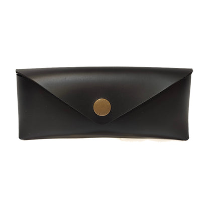 Estuche para gafas en cuero miel - The Mountain Atelier