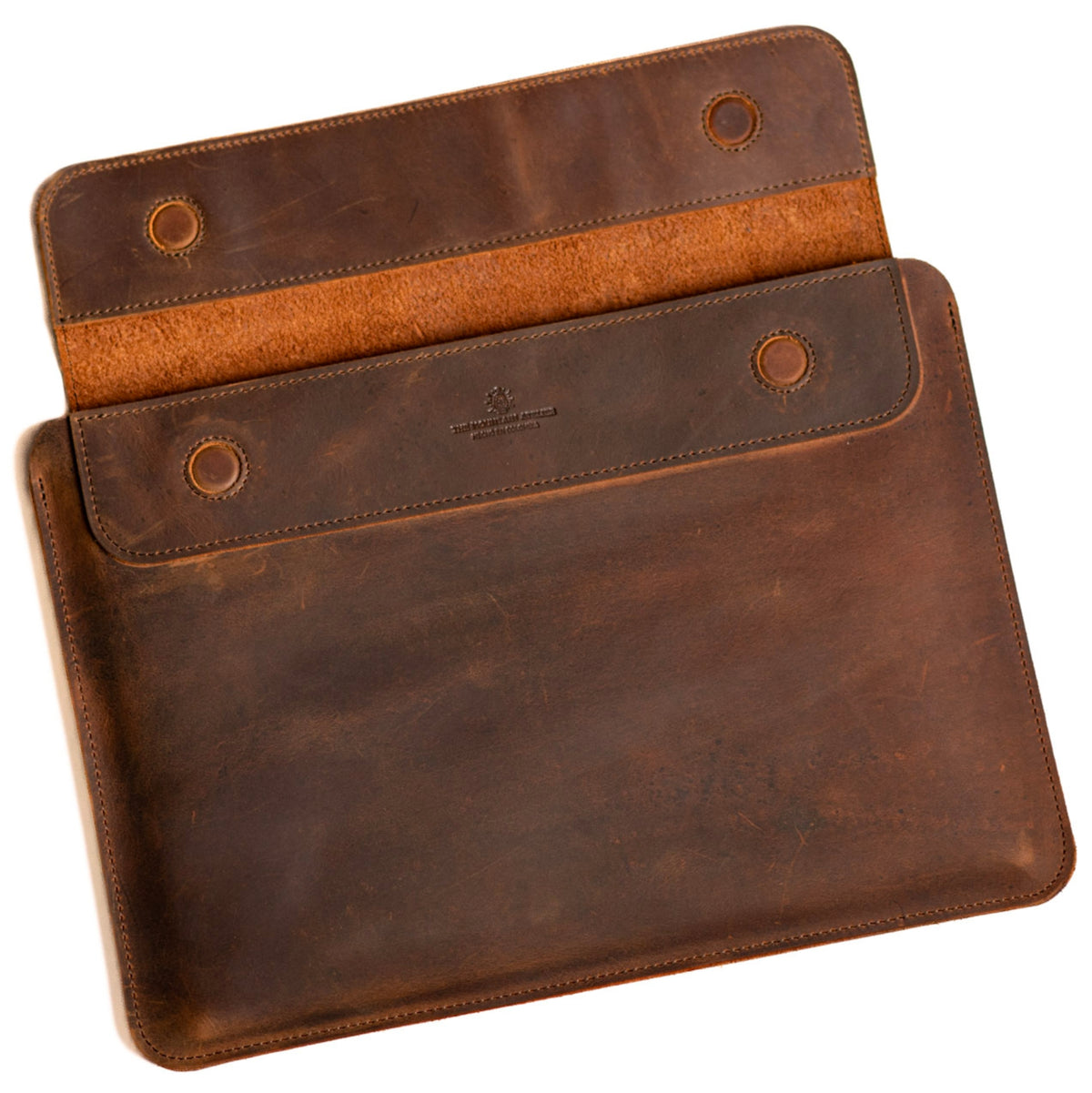 Funda para laptop en cuero 14" Avellana