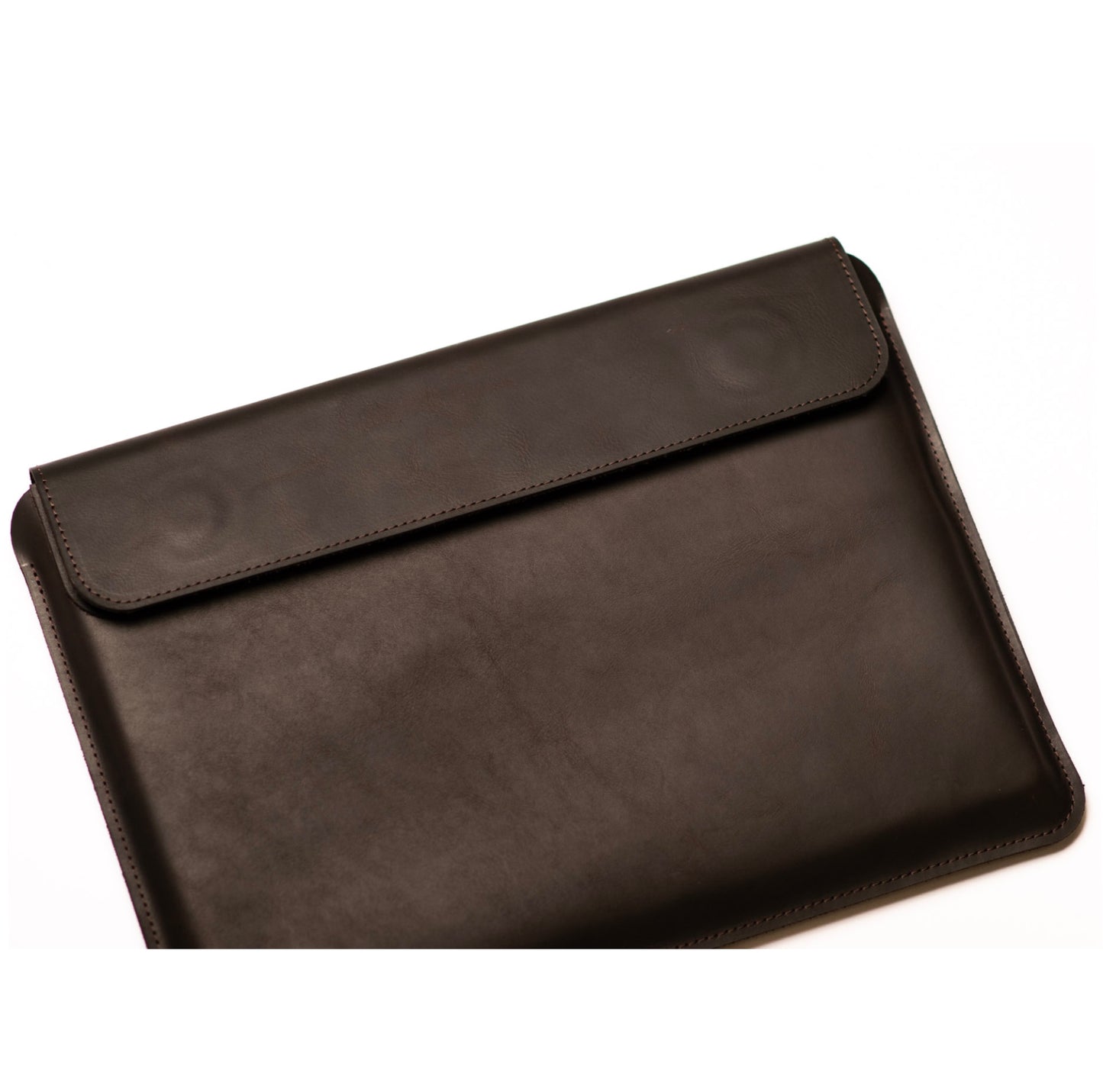 Funda para laptop en cuero 14" Chocolate