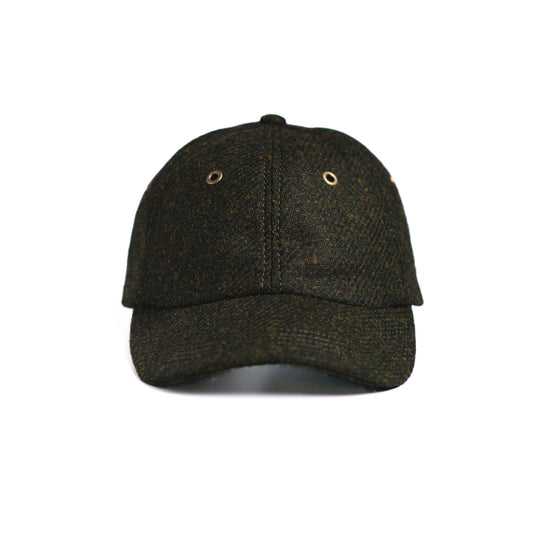 Gorra beisbolera de paño verde - The Mountain Atelier