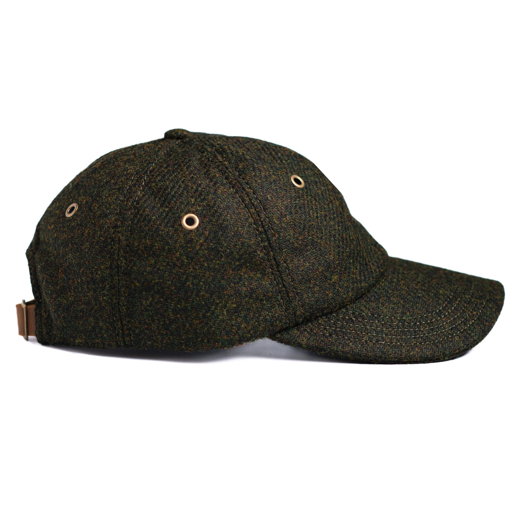 Gorra beisbolera de paño verde - The Mountain Atelier