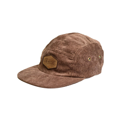 Gorra 5 paneles pana