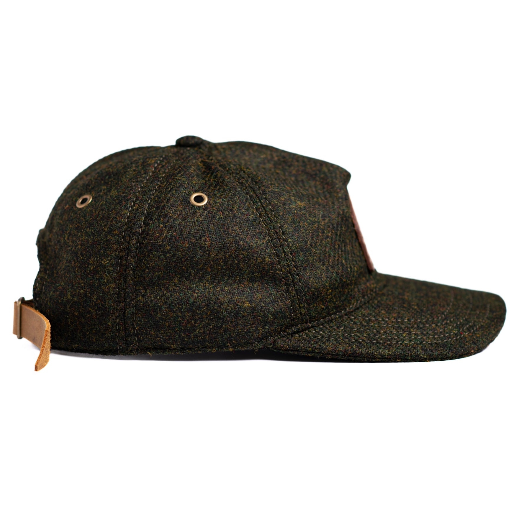 Gorra worker de paño verde - The Mountain Atelier