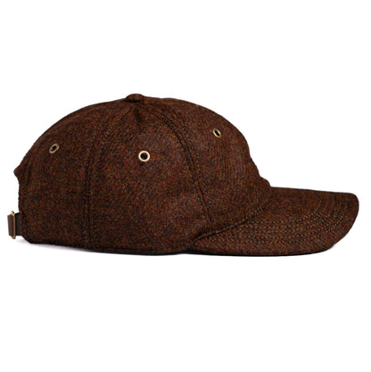 Gorra beisbolera de paño café - The Mountain Atelier
