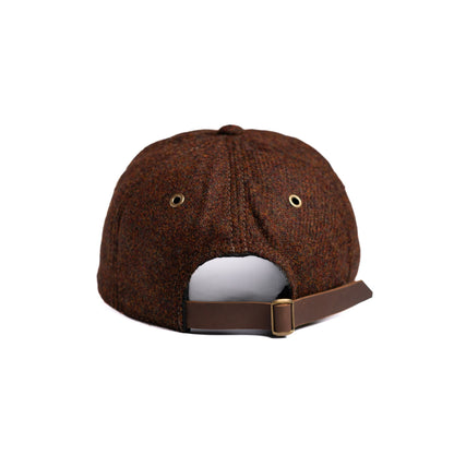 Gorra beisbolera de paño café - The Mountain Atelier