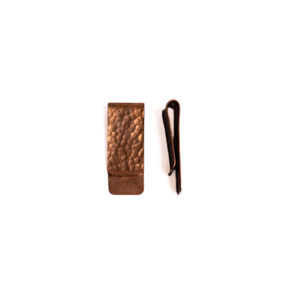 Pinza para billetes en cobre