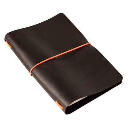 Bitacora A5 en cuero Chocolate