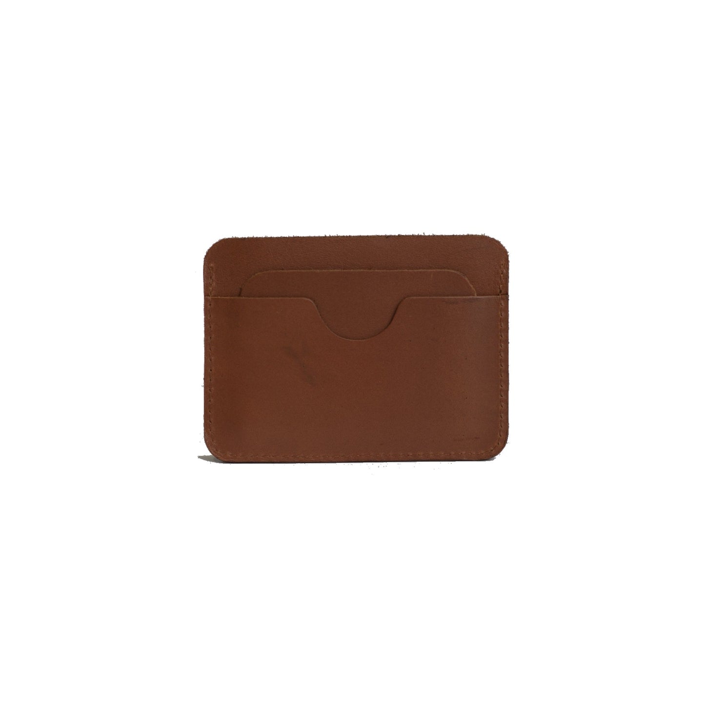 Portadocumento horizontal uni color cuero liso - The Mountain Atelier