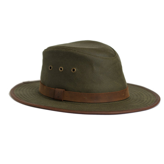 Sombrero Australiano Verde Army - The Mountain Atelier